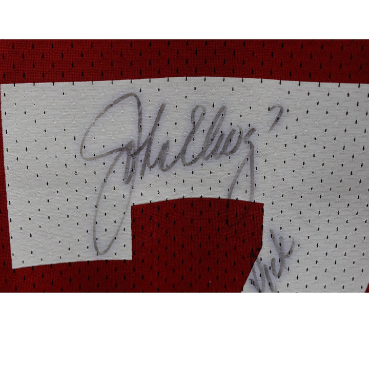 John Elway Signed Stanford Cardinal Wilson sz 48 Jersey 85 #1 Pick Beckett 54980