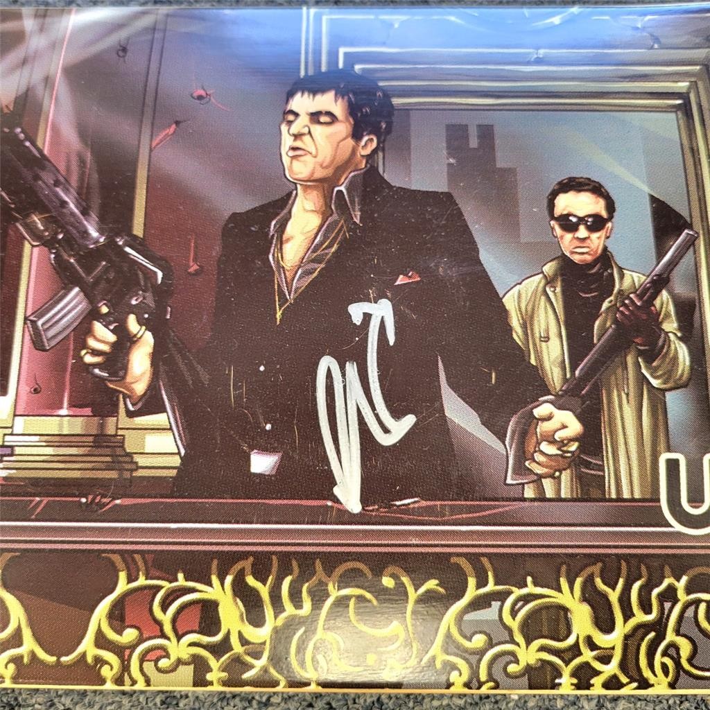 Al Pacino signed RARE Scarface Ultra Corp Skateboard Final Scene ~ Beckett BAS