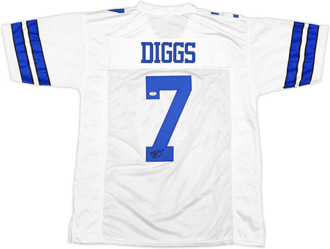 Dallas Cowboys Trevon Diggs Autographed Signed White Jersey PSA/DNA