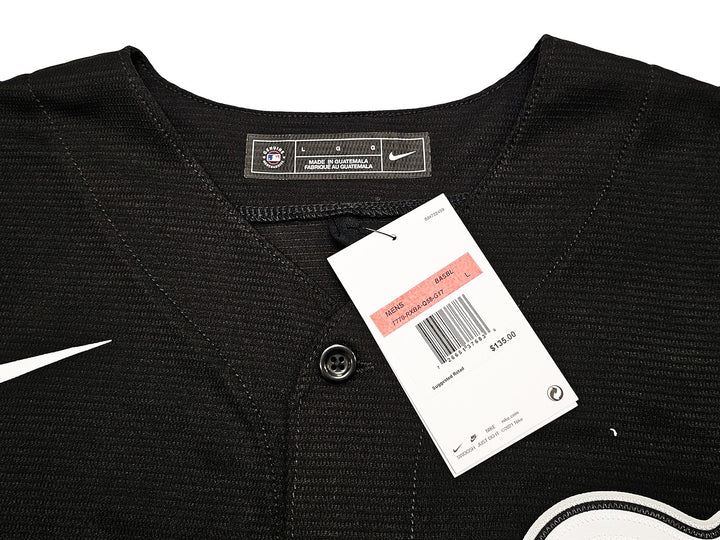 Chicago White Sox Ken Griffey Jr. Signed Black Nike Jersey Size L Beckett Wit