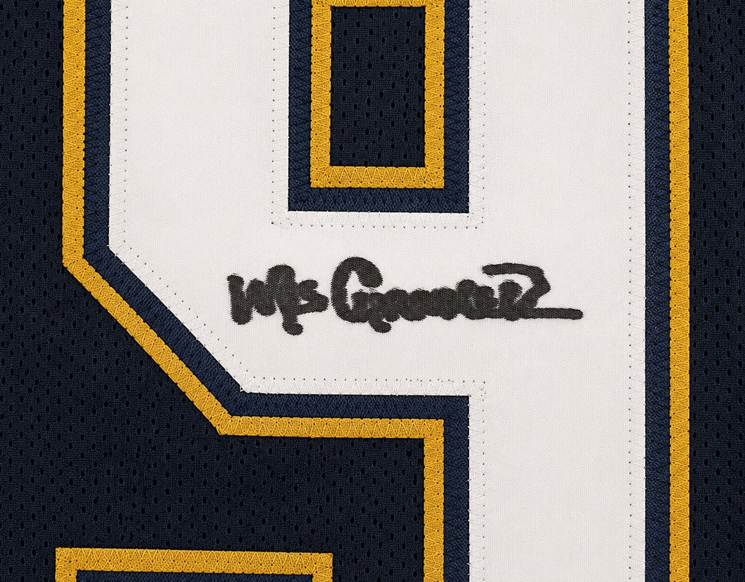 San Diego Chargers Wes Chandler Signed Blue Jersey JSA