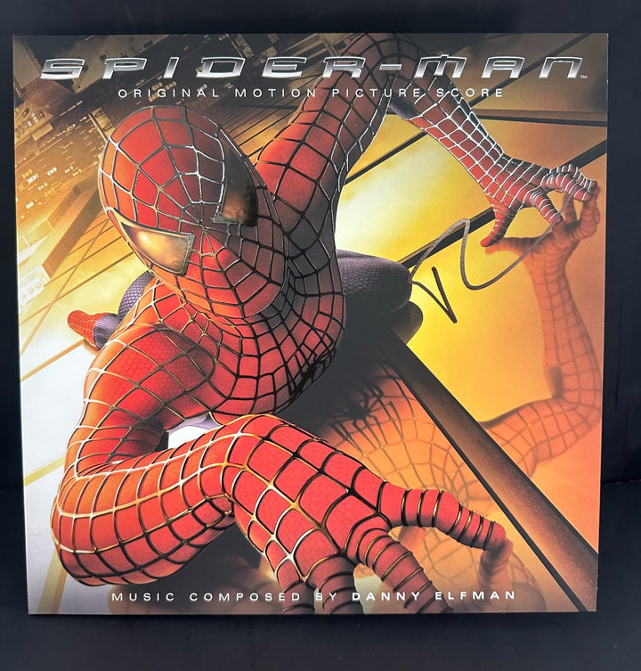Tobey Maguire signed Spider-Man LaserDisc Cover autograph ~ Beckett BAS