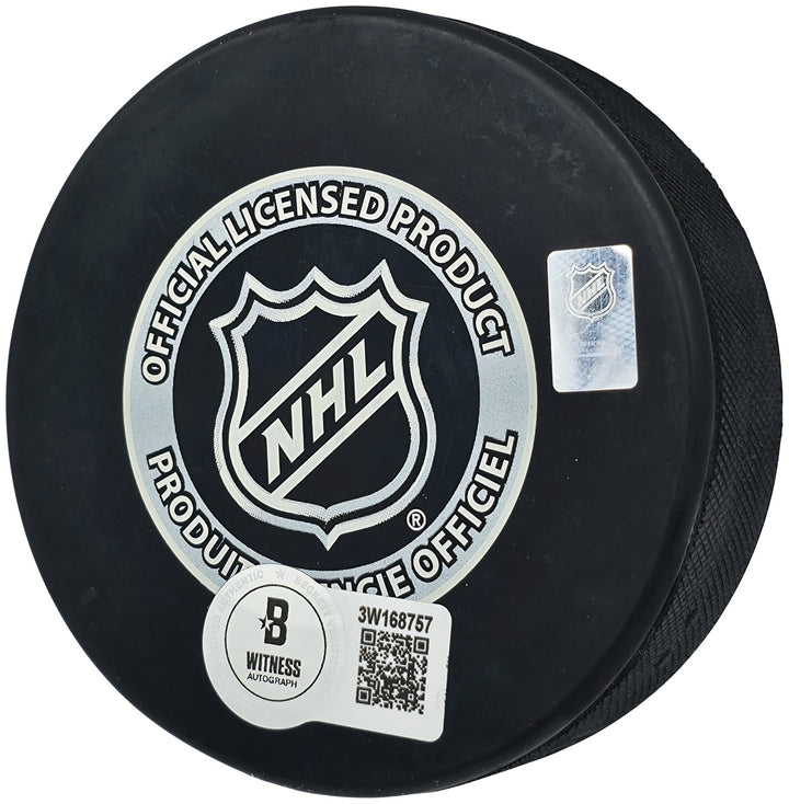 Jonathan Toews Signed 2010 Stanley Cup Champions Chicago Blackhawks Logo Puck
