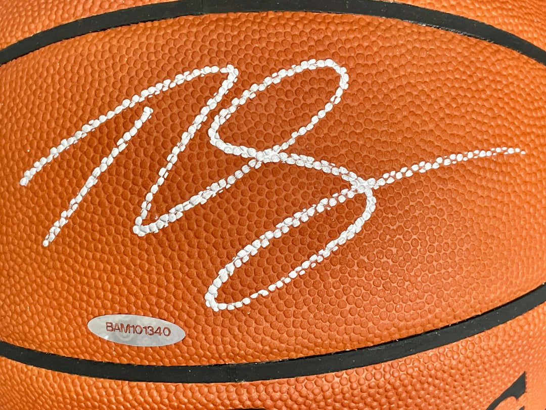 Ben Simmons Signed Authentic Basketball Brooklyn Nets UDA COA Autograph 76ers