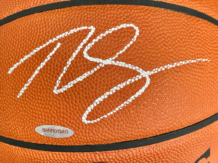 Ben Simmons Signed Authentic Basketball Brooklyn Nets UDA COA Autograph 76ers
