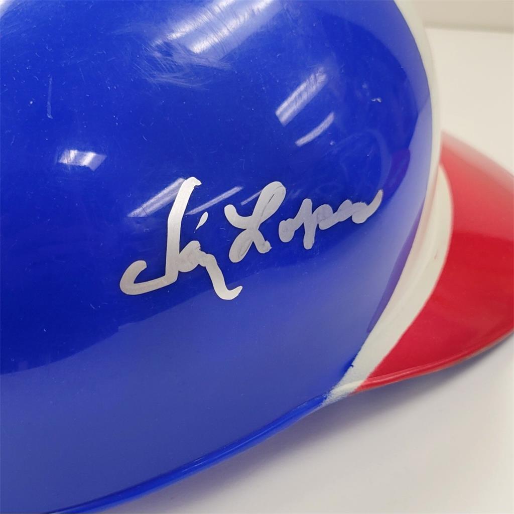RARE 1980 Dodgers All-Star signed Helmet Garvey Russell Lopes autograph Beckett