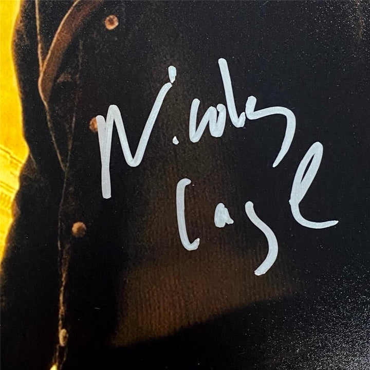 RARE Nicolas Cage FULL AUTO signed National Treasure 11x17 Photo ~ Beckett BAS