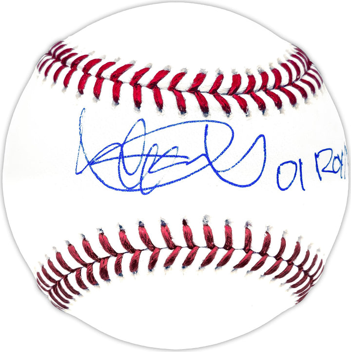 Ichiro Suzuki Signed MLB Baseball Mariners "01 ROY/MVP" IS Holo & Beckett Wit