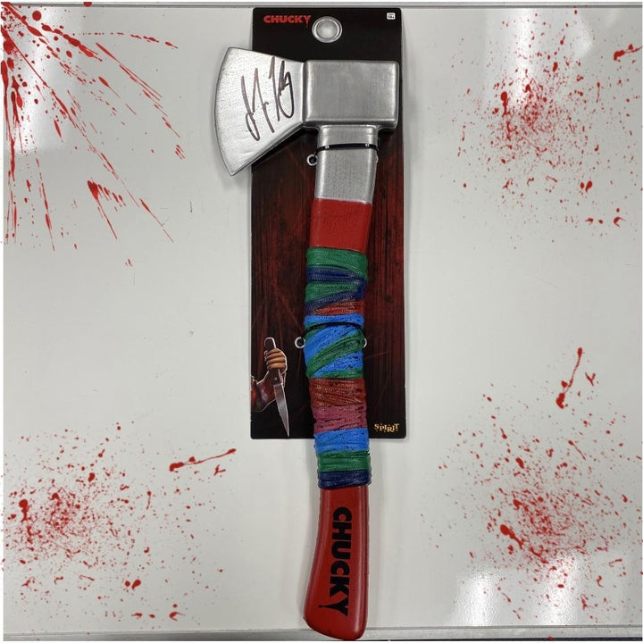 Jennifer Tilly signed 20" Spirit Chucky Axe Child's Play Prop autograph ~ JSA