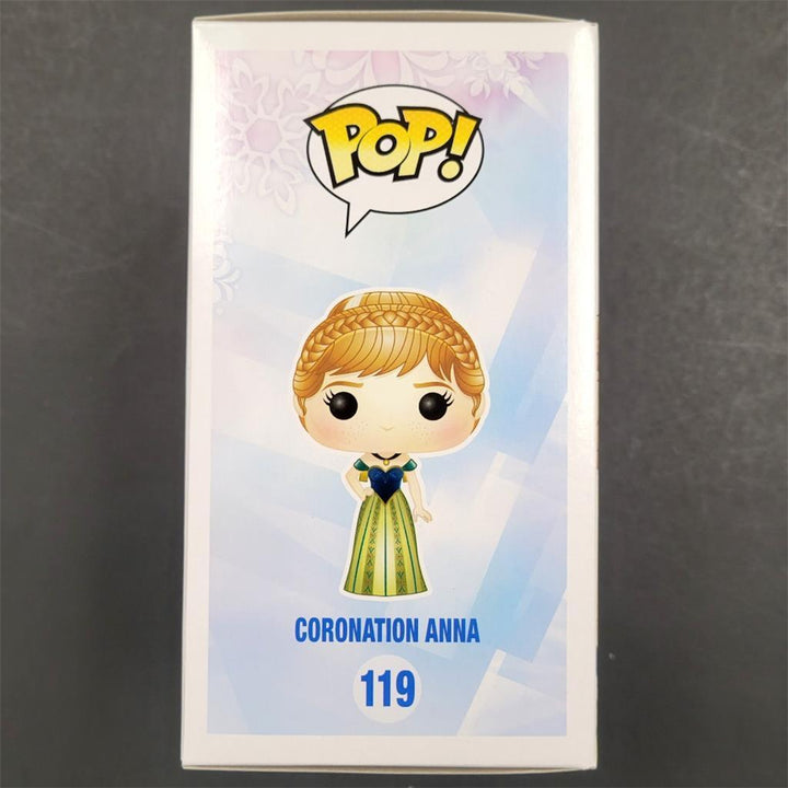 Kristen Bell autograph signed Frozen Coronation Anna Funko Pop ~ PSA/DNA COA