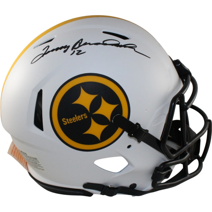 Terry Bradshaw Autographed Pittsburgh Steelers Pro Lunar Helmet Beckett W 56876