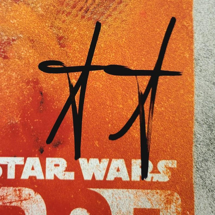 Adria Arjona signed Star Wars Andor 12x18 photo Bix Caleen auto (E)~ Beckett BAS