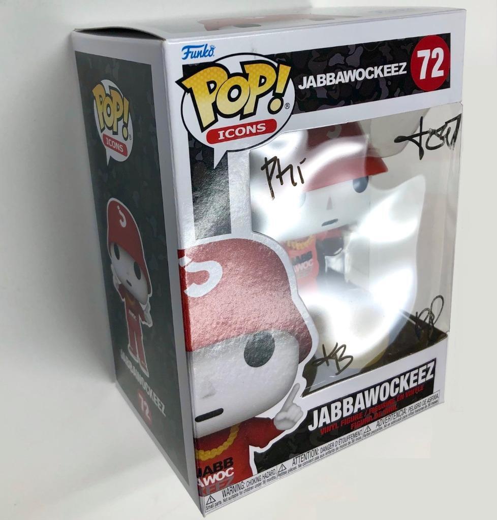 Jabbawockeez signed 2022 Funko Pop vinyl figure #72 w/ 4 autographs