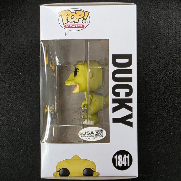 Aria Noelle Curzon signed "Ducky" Funko Pop 1841 Land Before Time autograph JSA