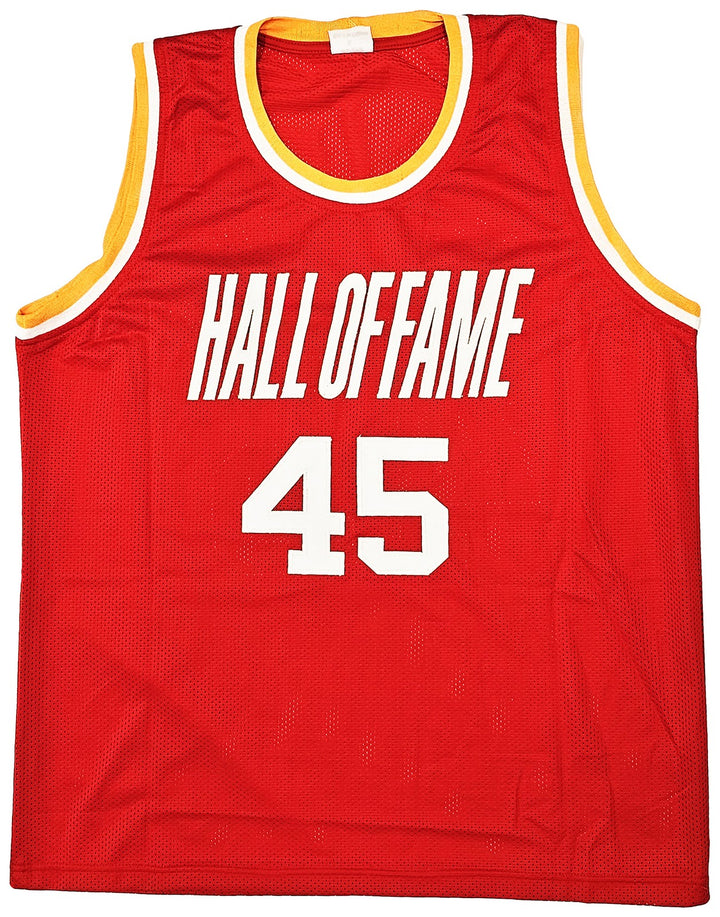 Houston Rockets Rudy Tomjanovich Signed Red Jersey "HOF 2020" JSA