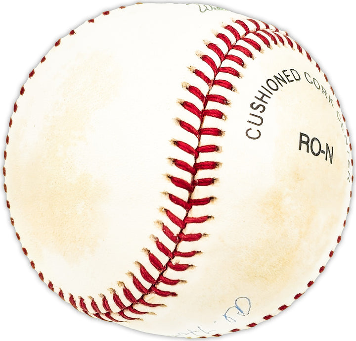 Al Hollingsworth Autographed NL Baseball Dodgers, Reds Beckett QR #BM25535