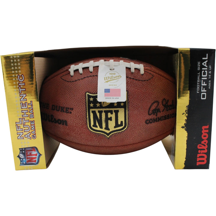 Joe Montana Autographed San Francisco 49ers NFL Wilson Football Beckett 53159