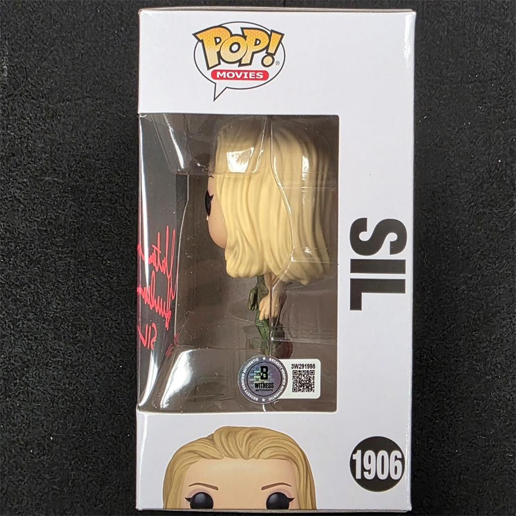 Natasha Henstridge signed Species "Sil" Funko Pop 1906 autograph ~ Beckett BAS