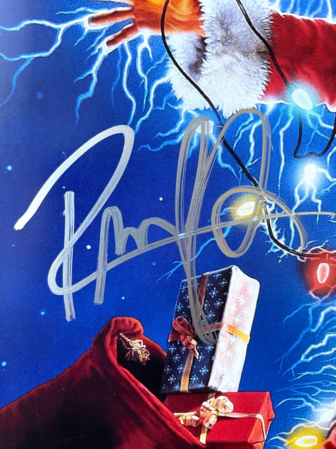 Chevy Chase Bev D'Angelo Quaid Cast Signed Christmas Vacation 12x18 Poster JSA
