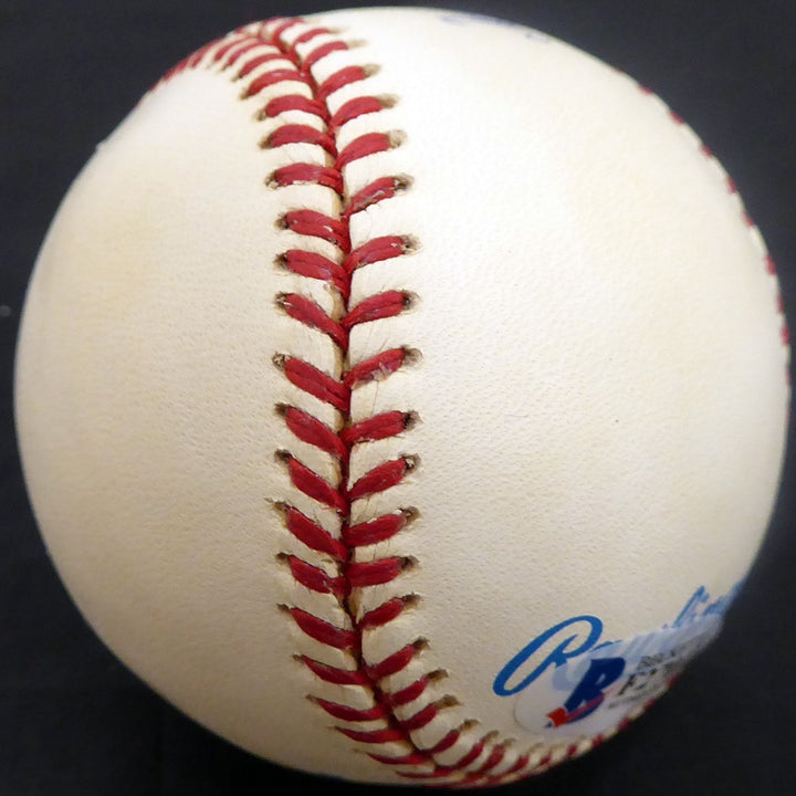 Walter Masterson Signed AL Baseball Red Sox, Tigers Beckett #F27017