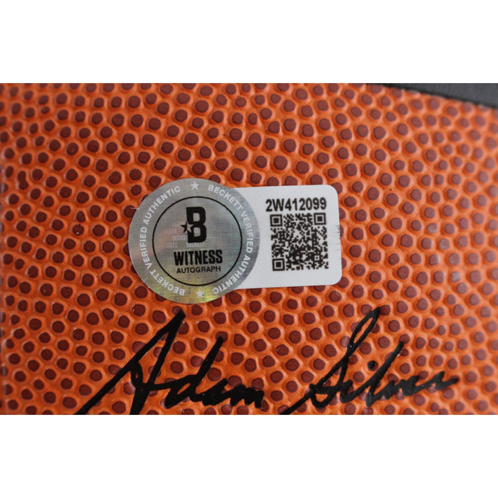 Dominique Wilkins Autographed Atlanta Hawks I/O Wilson Basketball Beckett 50342