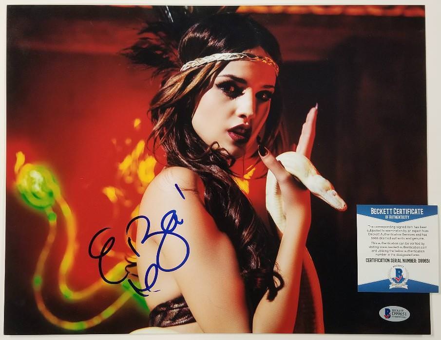 EIZA GONZALEZ Signed 11x14 Photo Actress Autograph ~ Beckett BAS COA