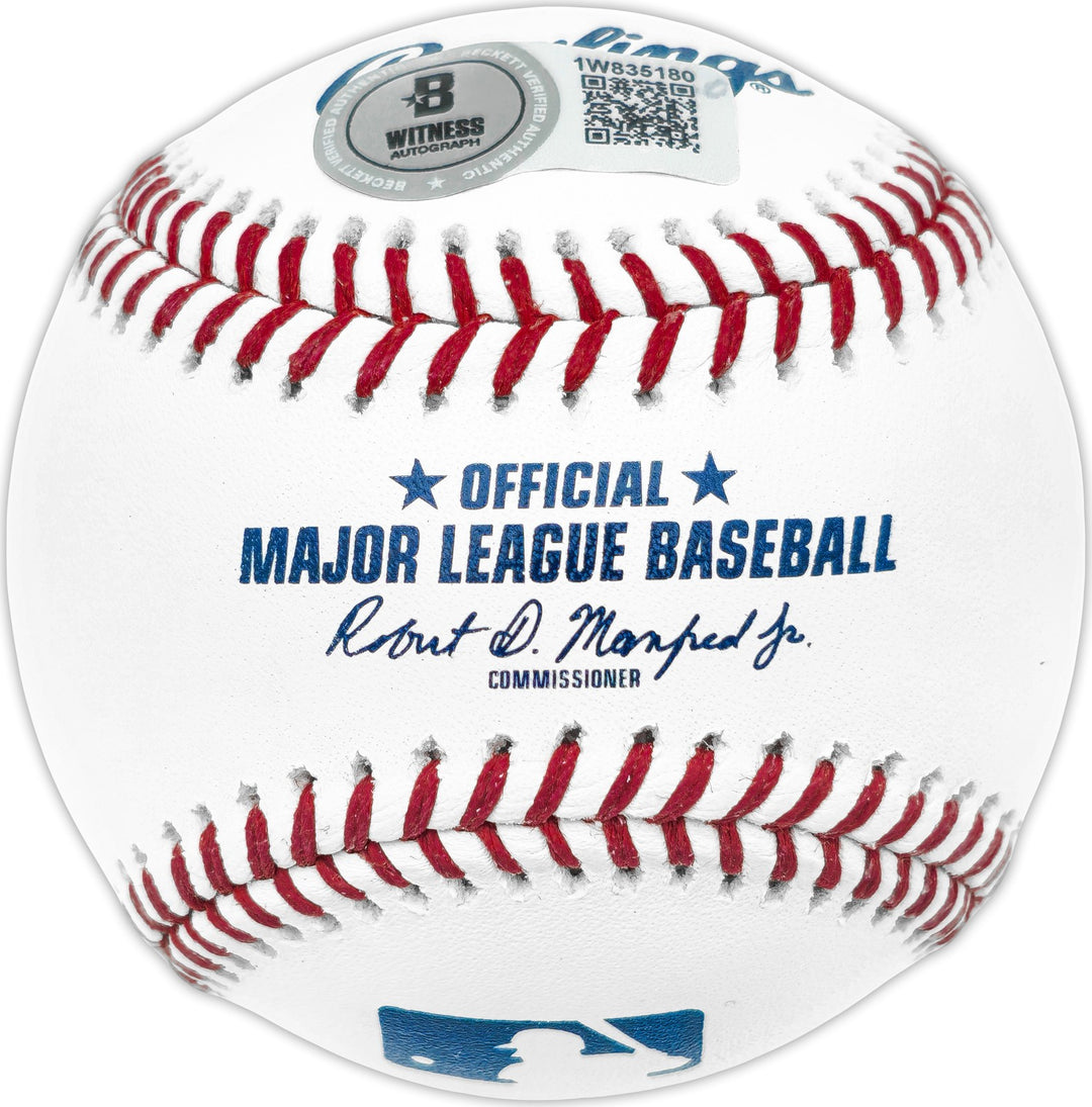 Ichiro Suzuki Ken Griffey Jr Edgar Martinez Auto Baseball Mariners "HOF" Beckett