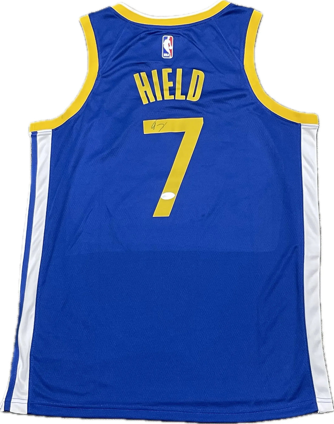 Buddy Hield Signed Jersey PSA Golden State Warriors Autographed