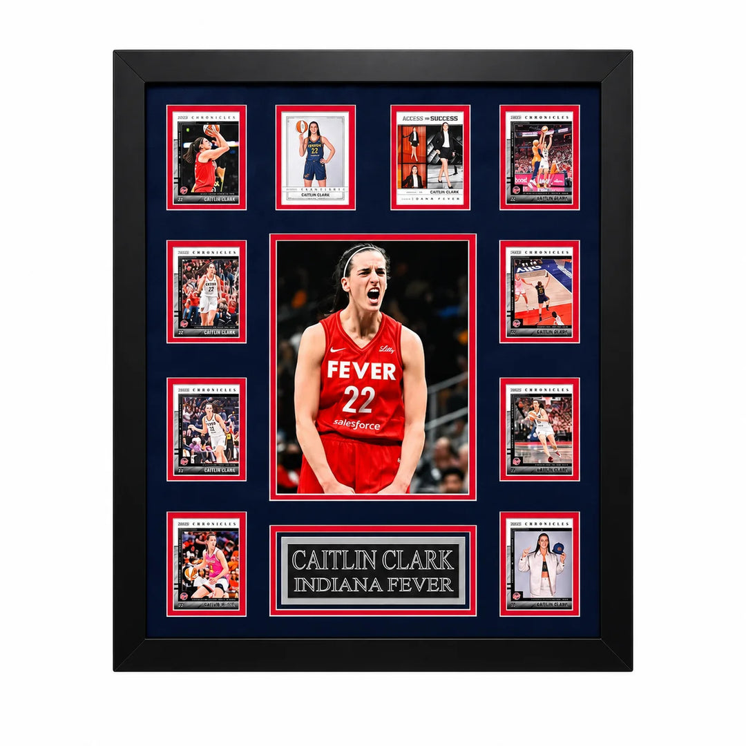 Caitlin Clark Framed 10-Photo Display Indiana Fever 24x20