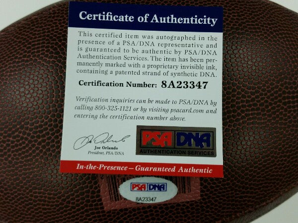 MARQISE LEE Signed NFL Football Replica Jaguars USC Trojans w/ PSA/DNA COA