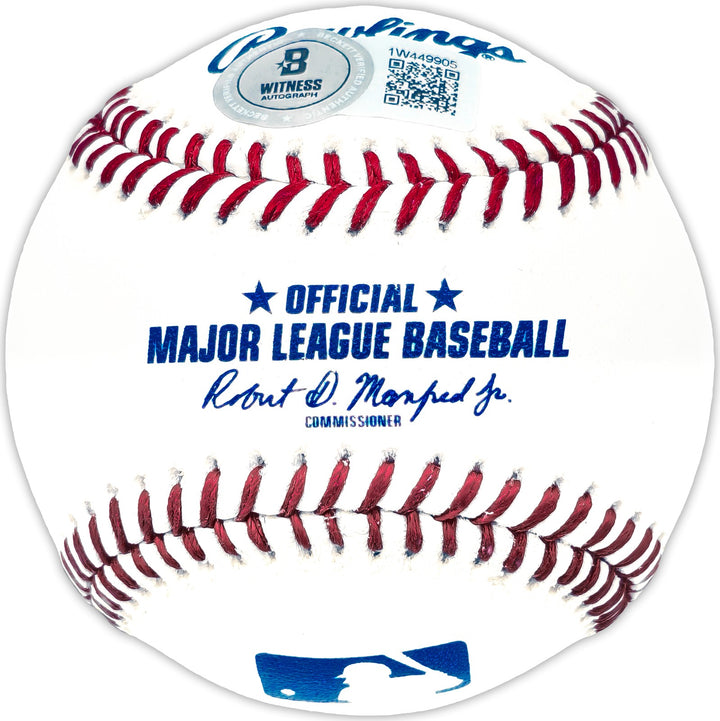 Edgar Martinez Signed MLB Baseball Seattle Mariners "HOF 19" Beckett Witness