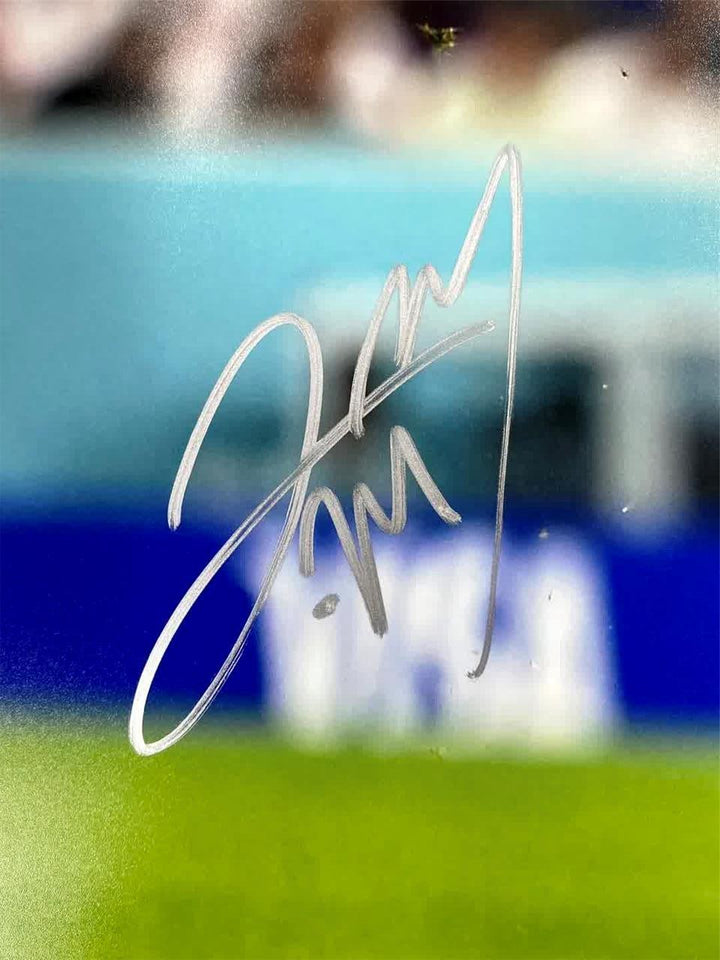 Luis Chavez signed Team Mexico 11x14 photo Pachuca Moscow autograph Beckett BAS
