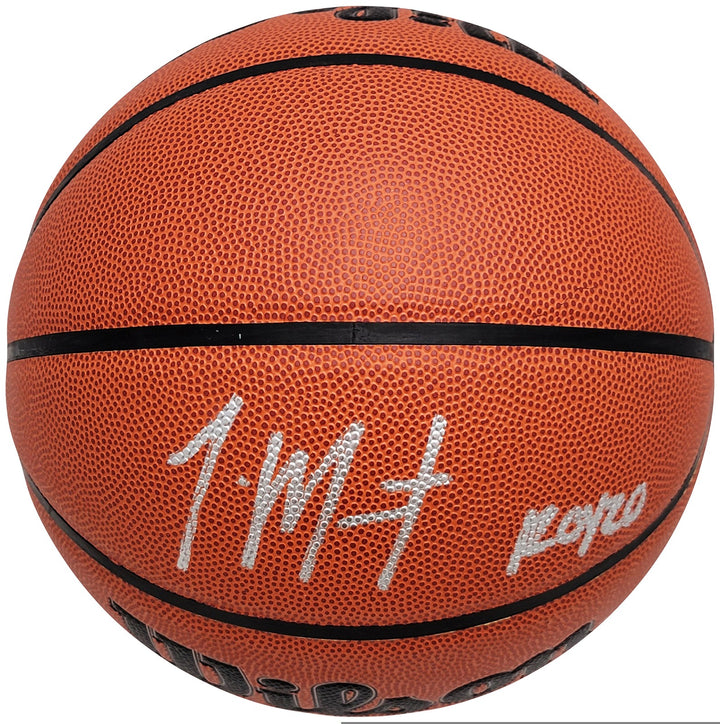 Ja Morant Signed Indoor/Outdoor Wilson Basketball Memphis Grizzlies "ROY 20" JSA
