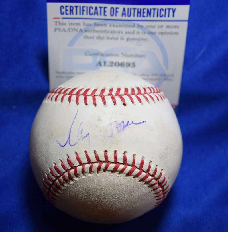 Ray Fosse PSA DNA Coa Autograph Major League OML Signed Baseball