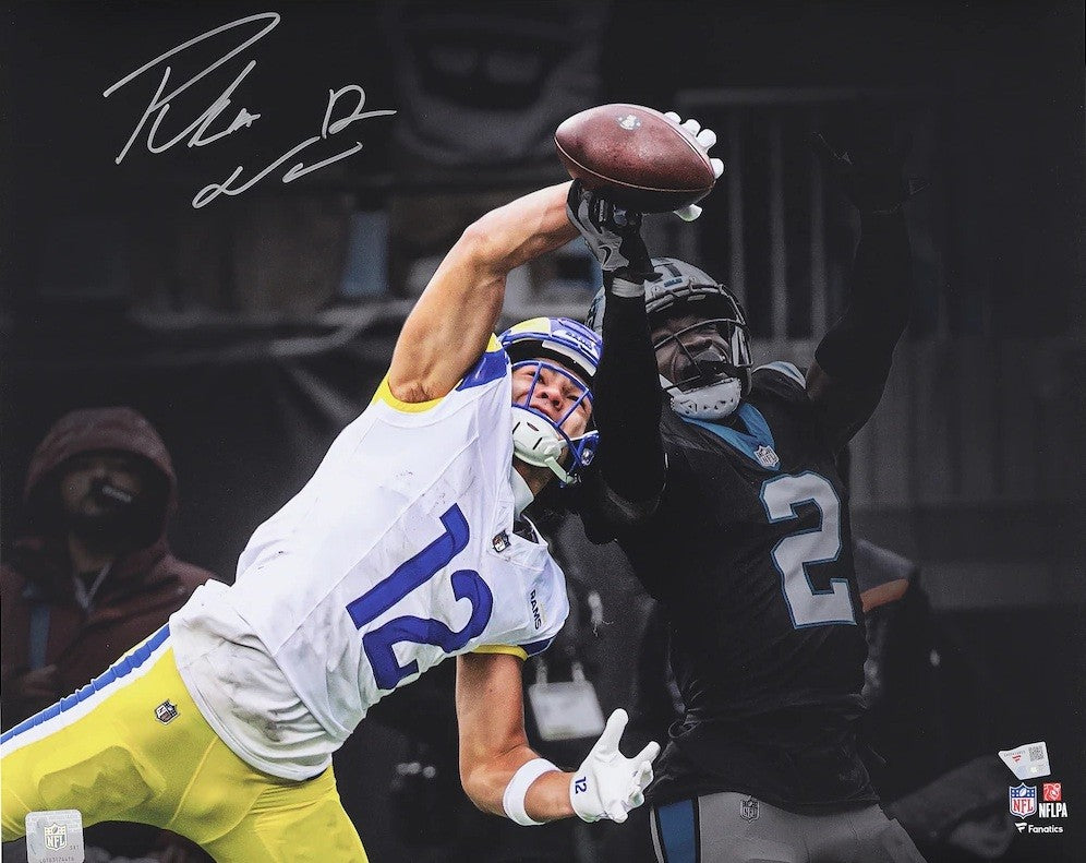 Puka Nacua Signed 16x20 Los Angeles Rams Spotlight Catch Photo Fanatics