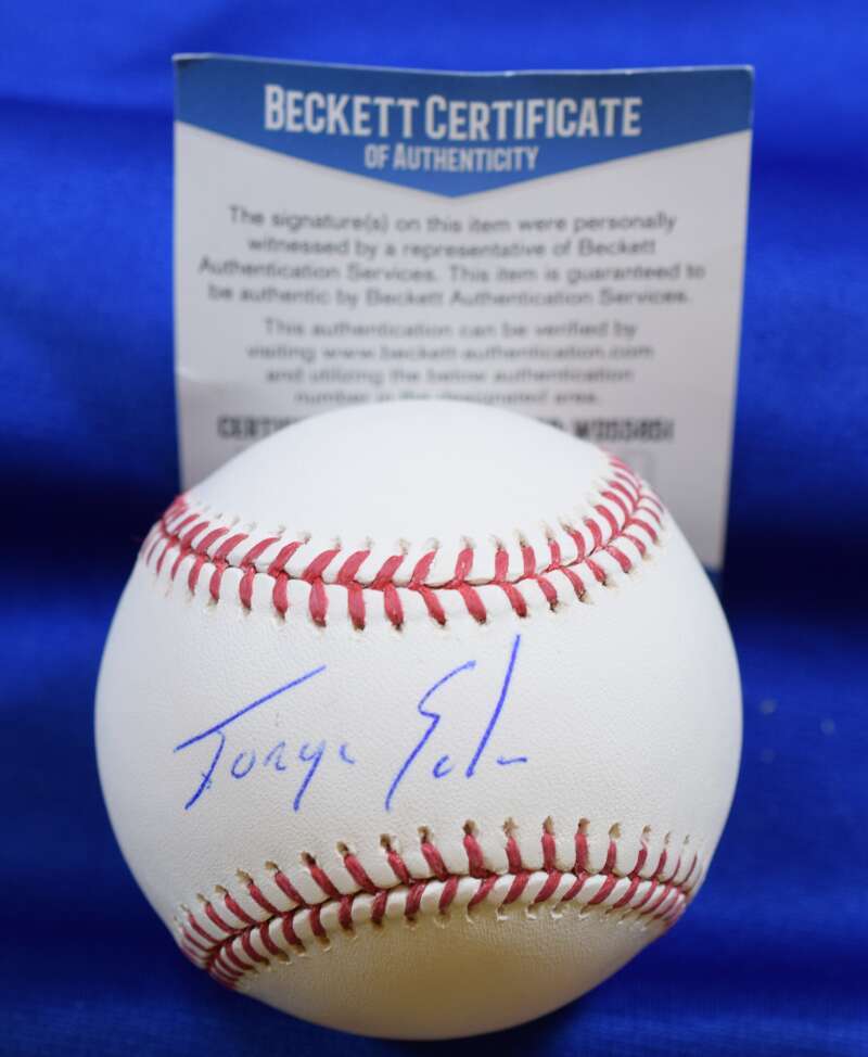 Jorge Soler Beckett BAS Autograph Major League Signed Baseball
