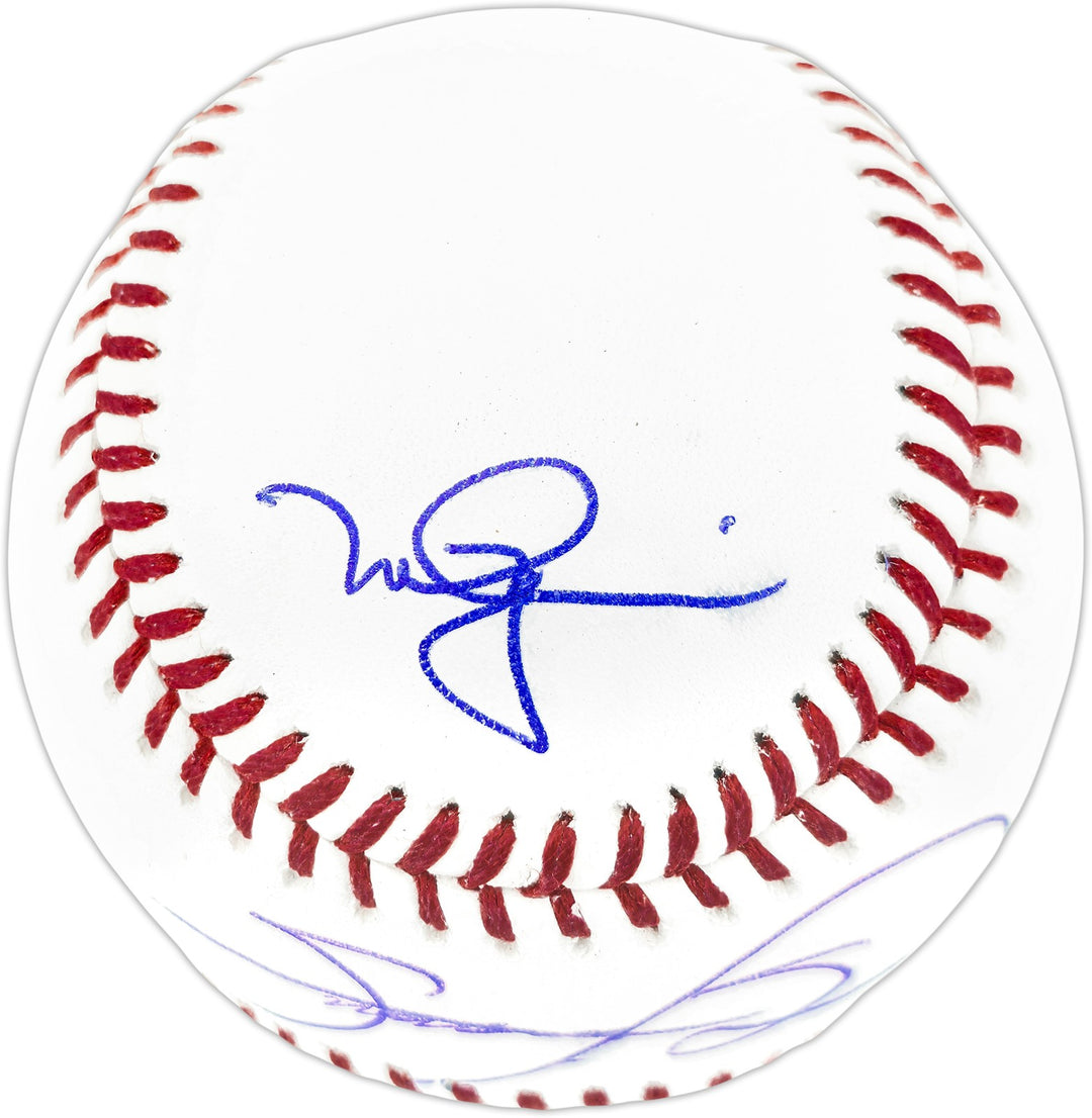 Sammy Sosa & Mark McGwire Auto MLB Baseball Cubs St. Louis Cardinals Beckett Wit