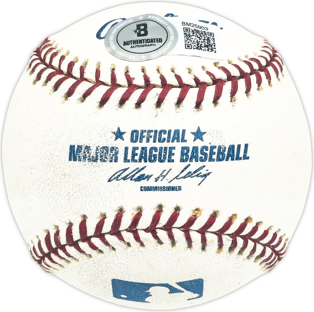 Cy Buker Signed MLB Baseball Dodgers "1945 Dodgers" Beckett #BM25903
