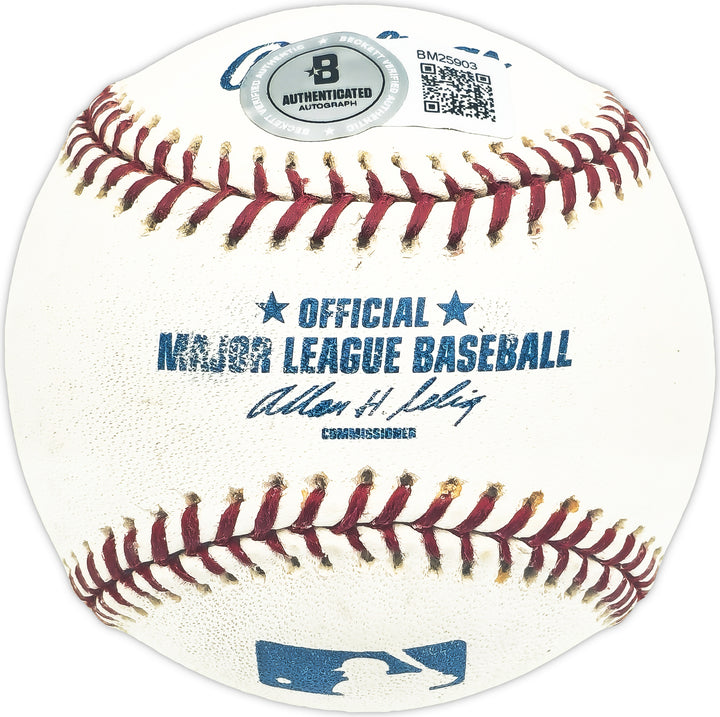 Cy Buker Signed MLB Baseball Dodgers "1945 Dodgers" Beckett #BM25903