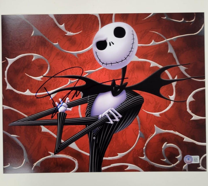 Danny Elfman signed Nightmare Jack Skellington 11x14 photo autograph Beckett BAS