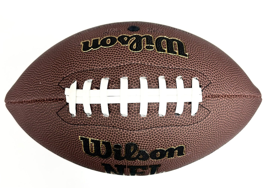 Phil Simms signed "SB XXI MVP" NFL Football NY Giants autograph (A)~ Beckett BAS