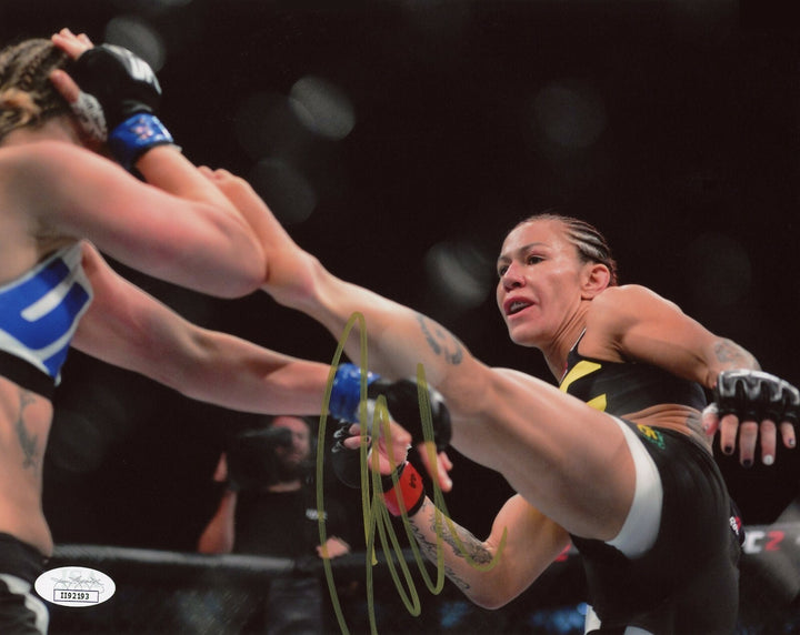 Cris Cyborg Signed 8x10 Photo UFC Fighter JSA COA Autograph Cristiane Justino