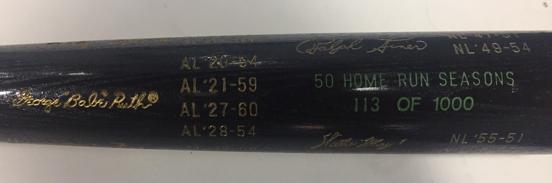 50 Home Run HR Seasons LS Gold Auto HOF Bat LE/1000 mickey mantle Hall Of Fame