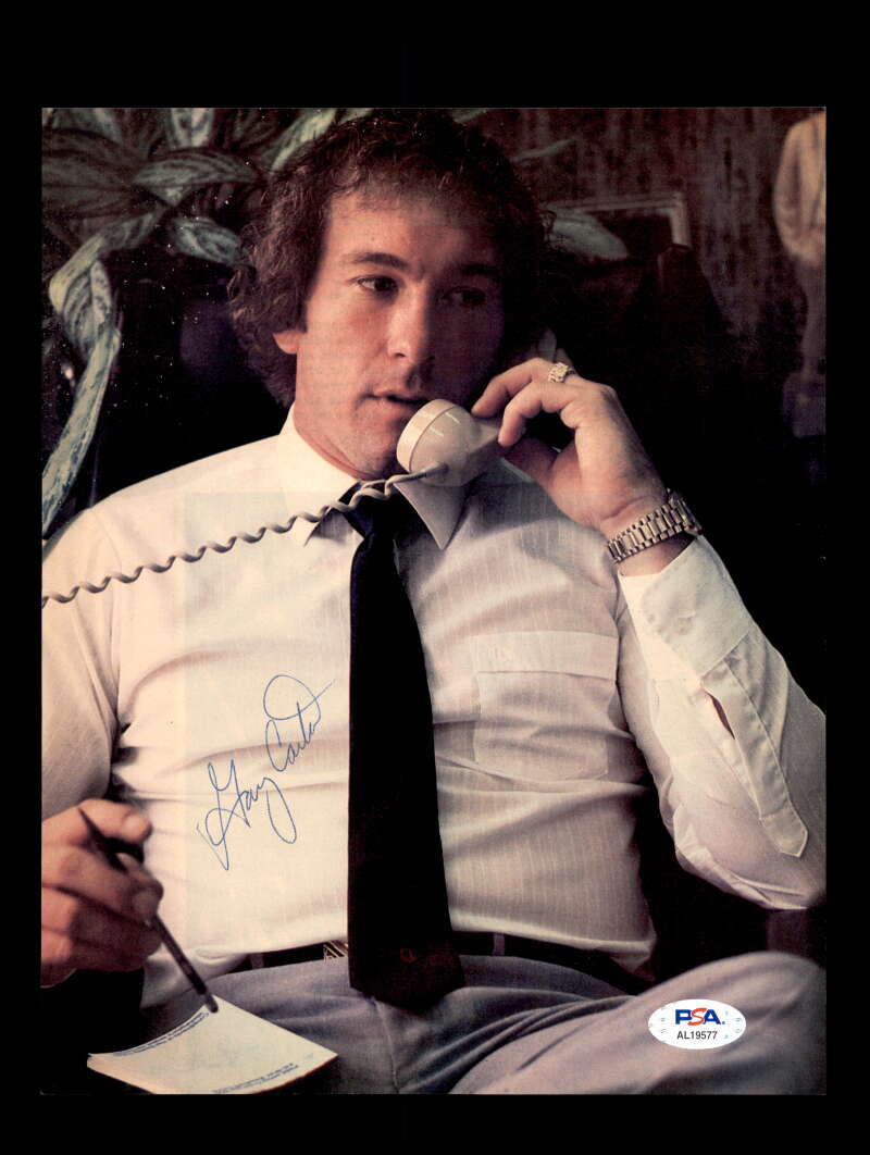 Gary Carter PSA DNA Signed Vintage 8x10 Photo Autograph Mets