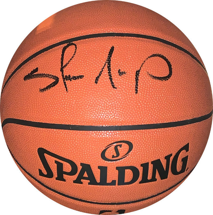 Shawn Kemp signed Spalding NBA Game Ball Series I/O Basketball – JSA Witnessed