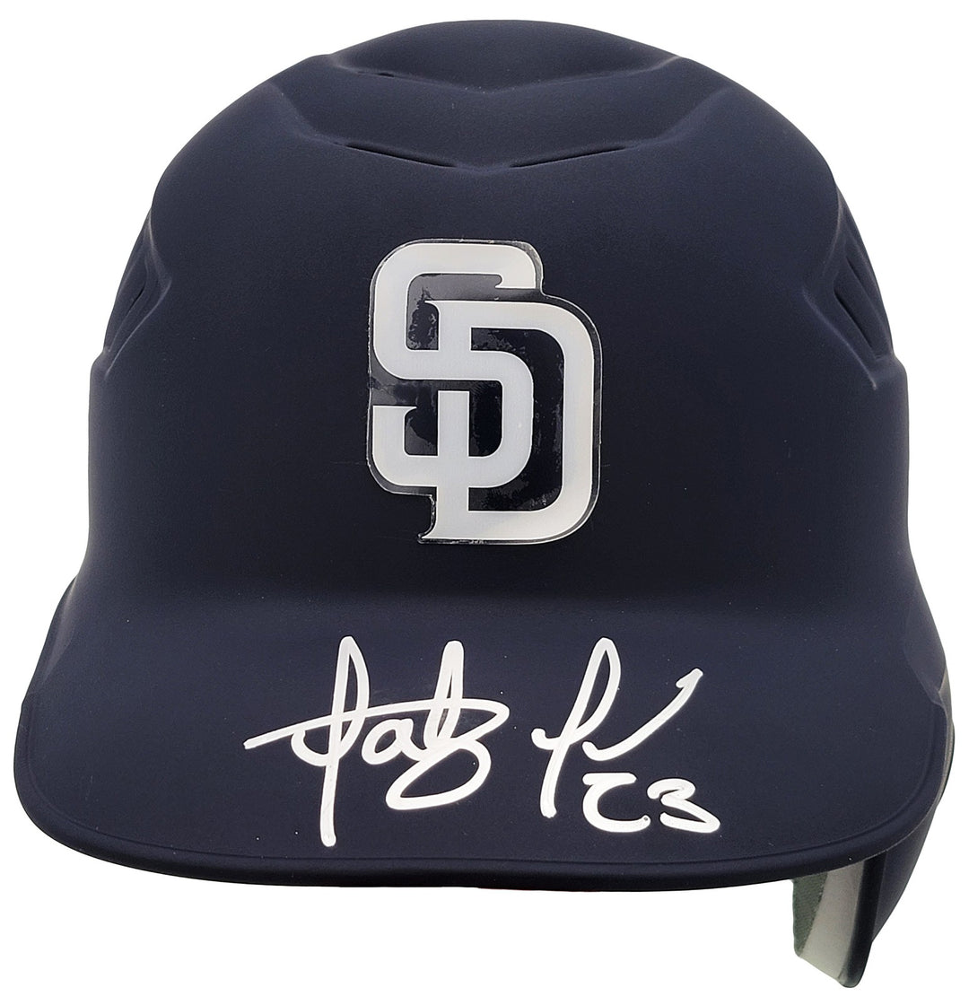 Fernando Tatis Jr. Auto Signed Padres Flat Matte Blue Velo Batting Helmet JSA