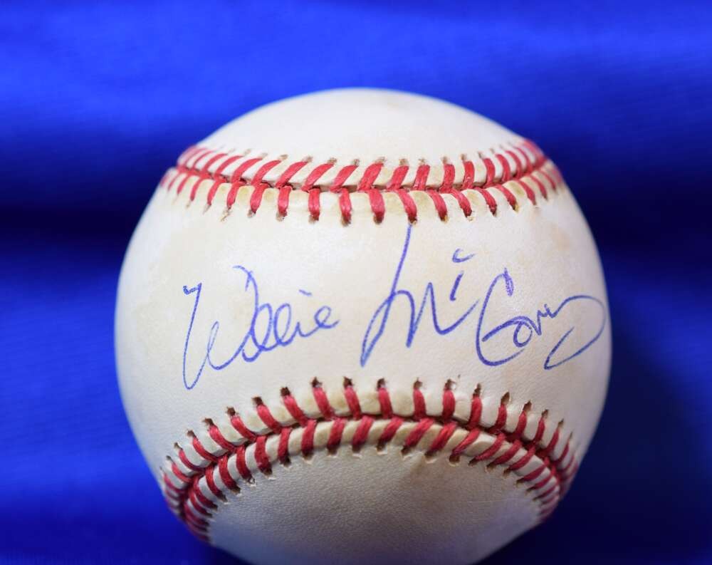 Willie McCovey Beckett BAS COA Autograph ONL National League Signed Baseball