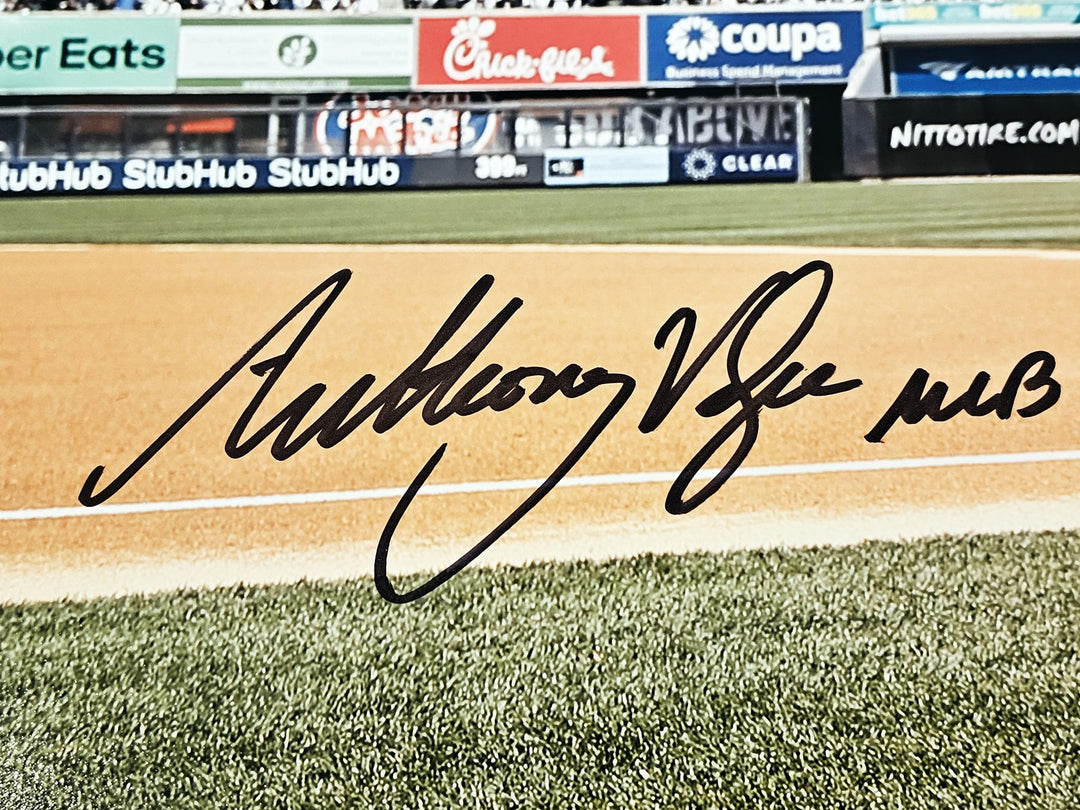 Anthony Volpe Signed 16x20 Photo Yankees "MLB Debut 3-30-23" Fanatics Holo