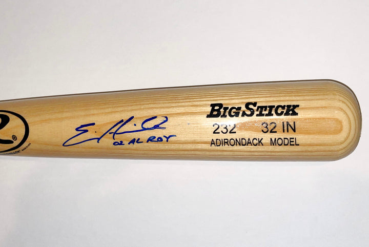 ERIC HINSKE SIGNED 2002 AL ROY RAWLINGS BIG STICK ADIRONDACK 32" MODEL 232 BAT