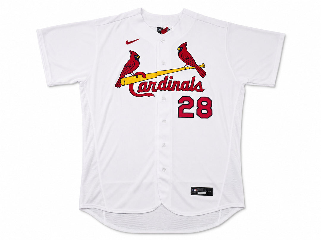 St. Louis Cardinals Nolan Arenado Signed White Nike Collection Jersey Size 52